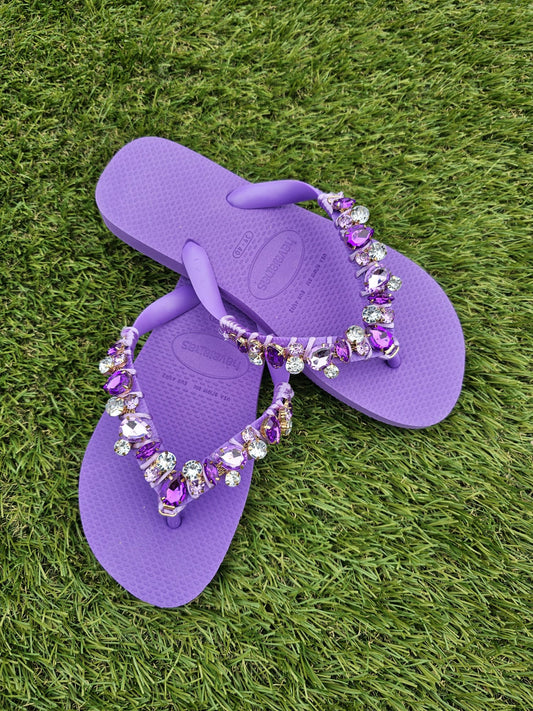 Purple Queen Slippers